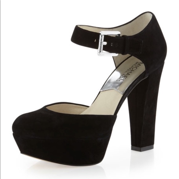 MICHAEL Michael Kors Shoes - MK Haven Suede Platform Pump